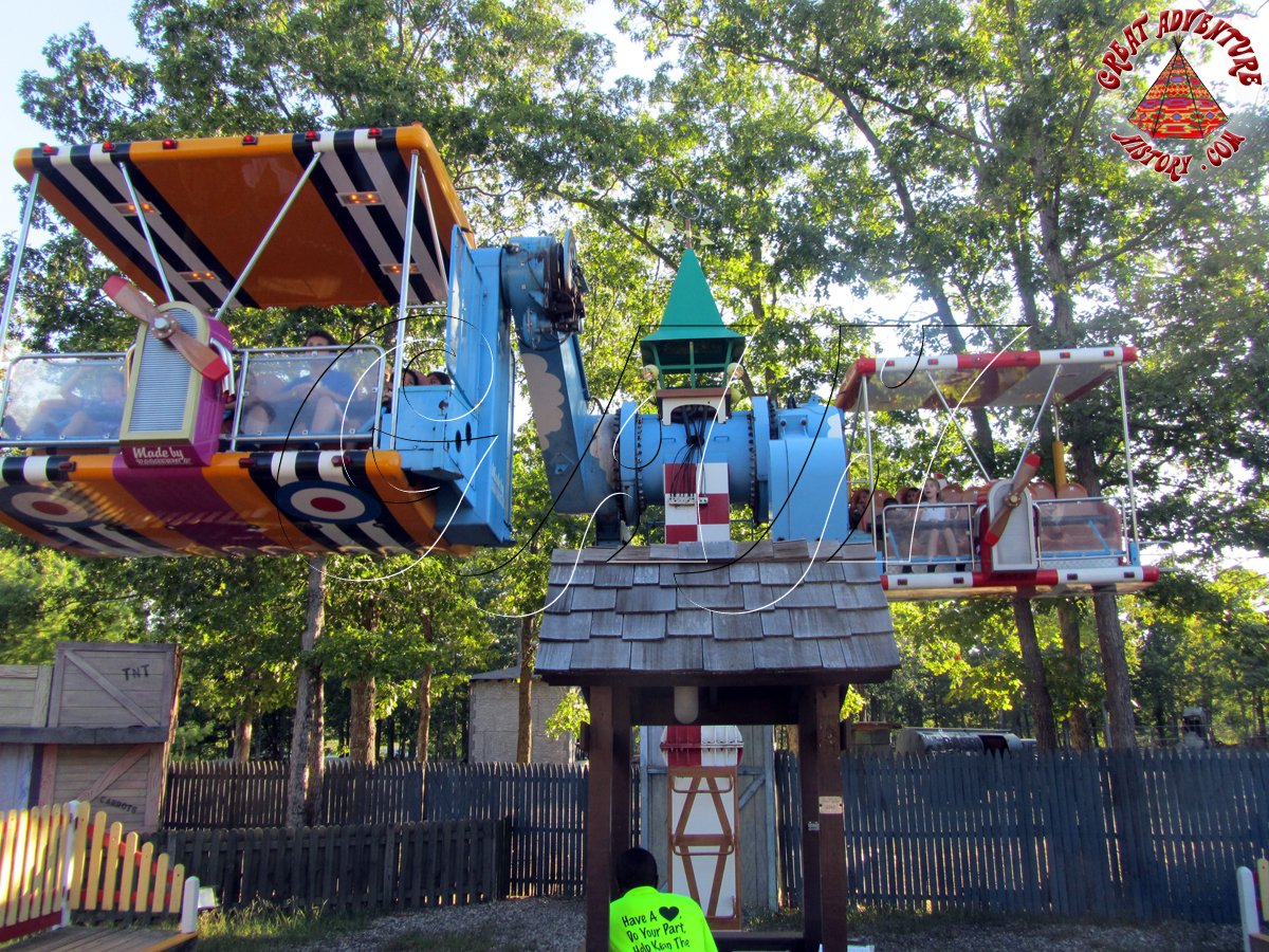 Seaport Barnstormer At Six Flags Great Adventure